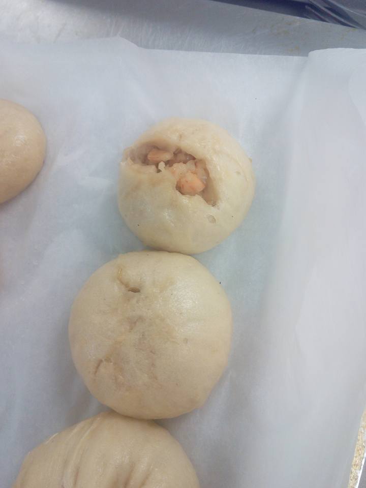 Steamed Prawn Bun Dough
